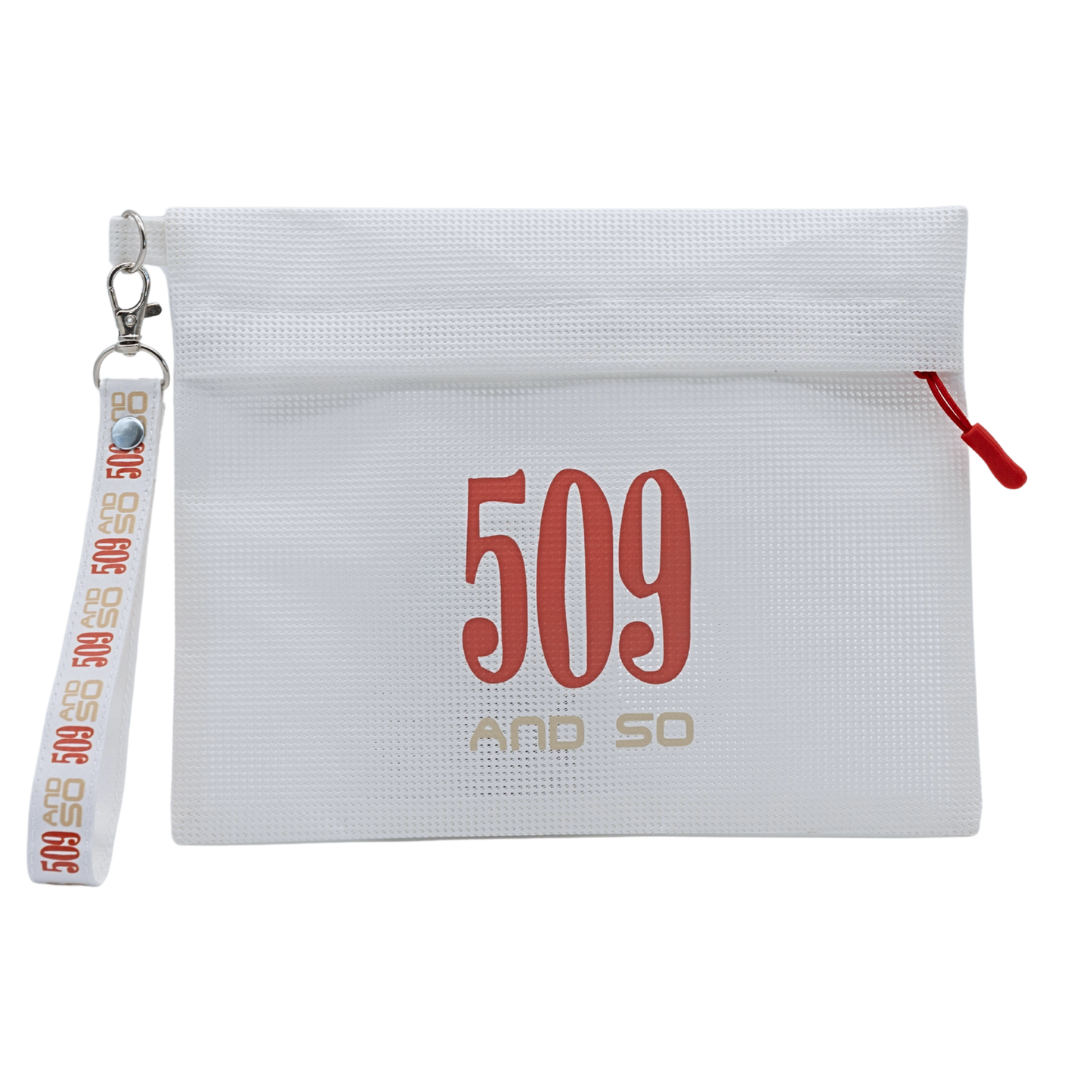 Pochette RE-MESH in PVC Microforato