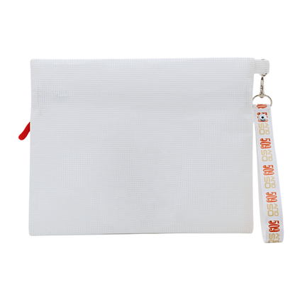 Pochette RE-MESH in PVC Microforato